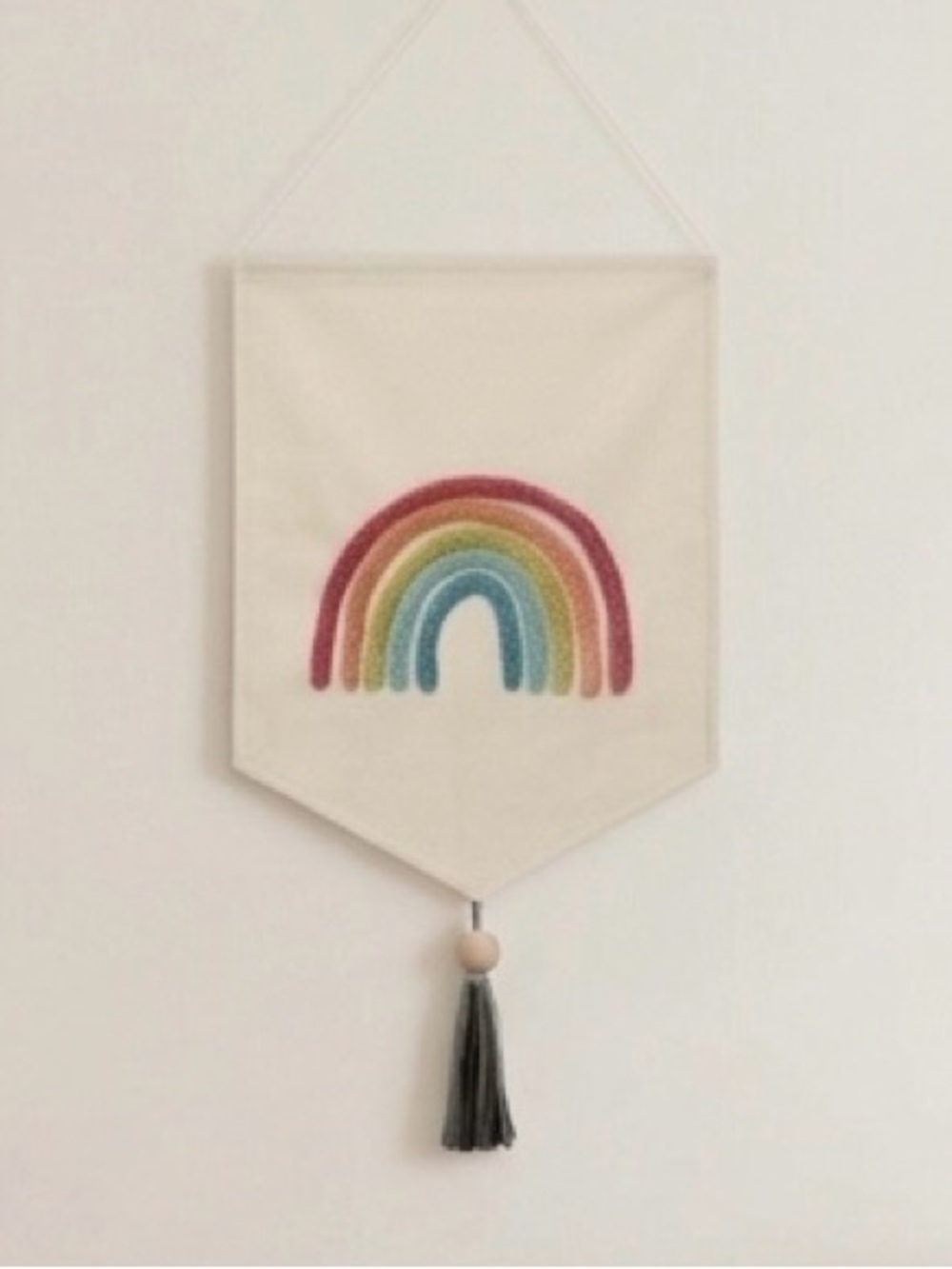 Rainbow Wall Banner Nursery Decor